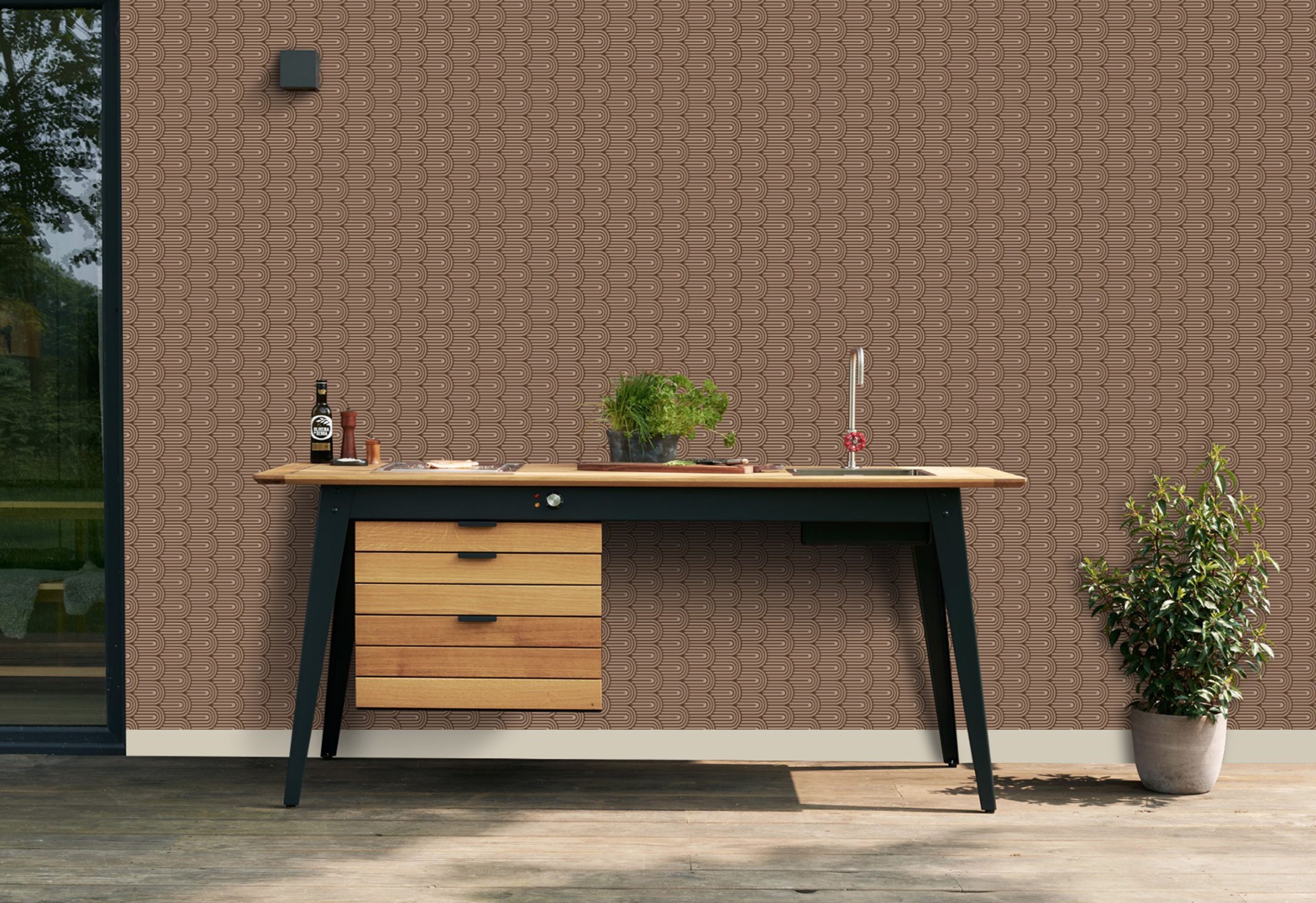 Kimono Scale Brown - Image 2